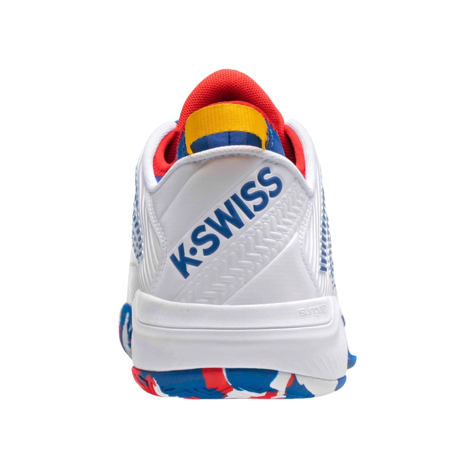 K-Swiss Hypercourt Supreme Men's Tennis Shoe (White/Classic Blue/Berry Red) 7 K-Swiss Hypercourt Supreme Men's Tennis Shoe (White/Classic Blue/Berry Red) - Image 5