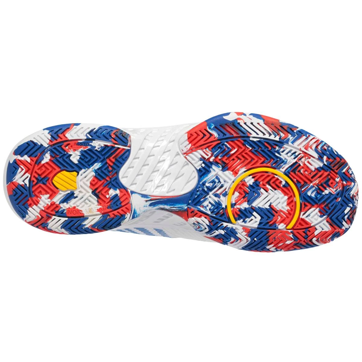 K-Swiss Hypercourt Supreme Men's Tennis Shoe (White/Classic Blue/Berry Red) 4 K-Swiss Hypercourt Supreme Men's Tennis Shoe (White/Classic Blue/Berry Red) - Image 2