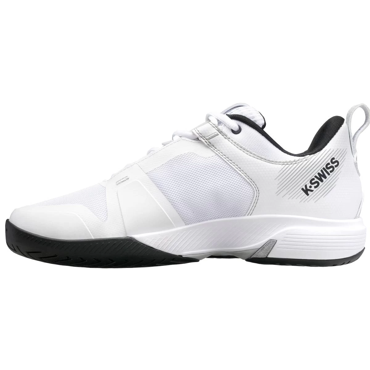 K-Swiss Ultrashot Team Men's Tennis Shoe (White/Black) 4 K-Swiss Ultrashot Team Men's Tennis Shoe (White/Black) - Image 2