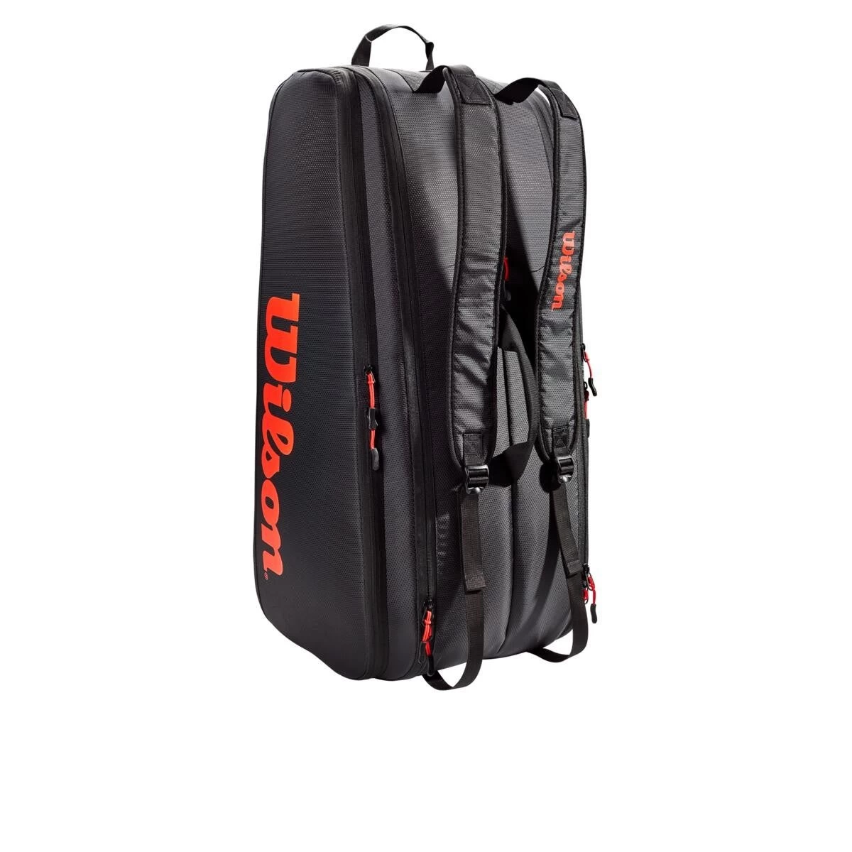 Wilson Tour 12 Pack Racquet Bag (Black/Red) 5 Wilson Tour 12 Pack Racquet Bag (Black/Red) - Image 3