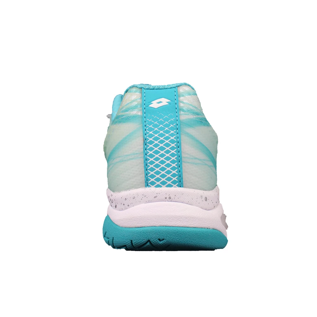 Lotto Mirage 300 Speed Women's Tennis Shoe (Blue/White/Silver) 6 Lotto Mirage 300 Speed Women's Tennis Shoe (Blue/White/Silver) - Image 4