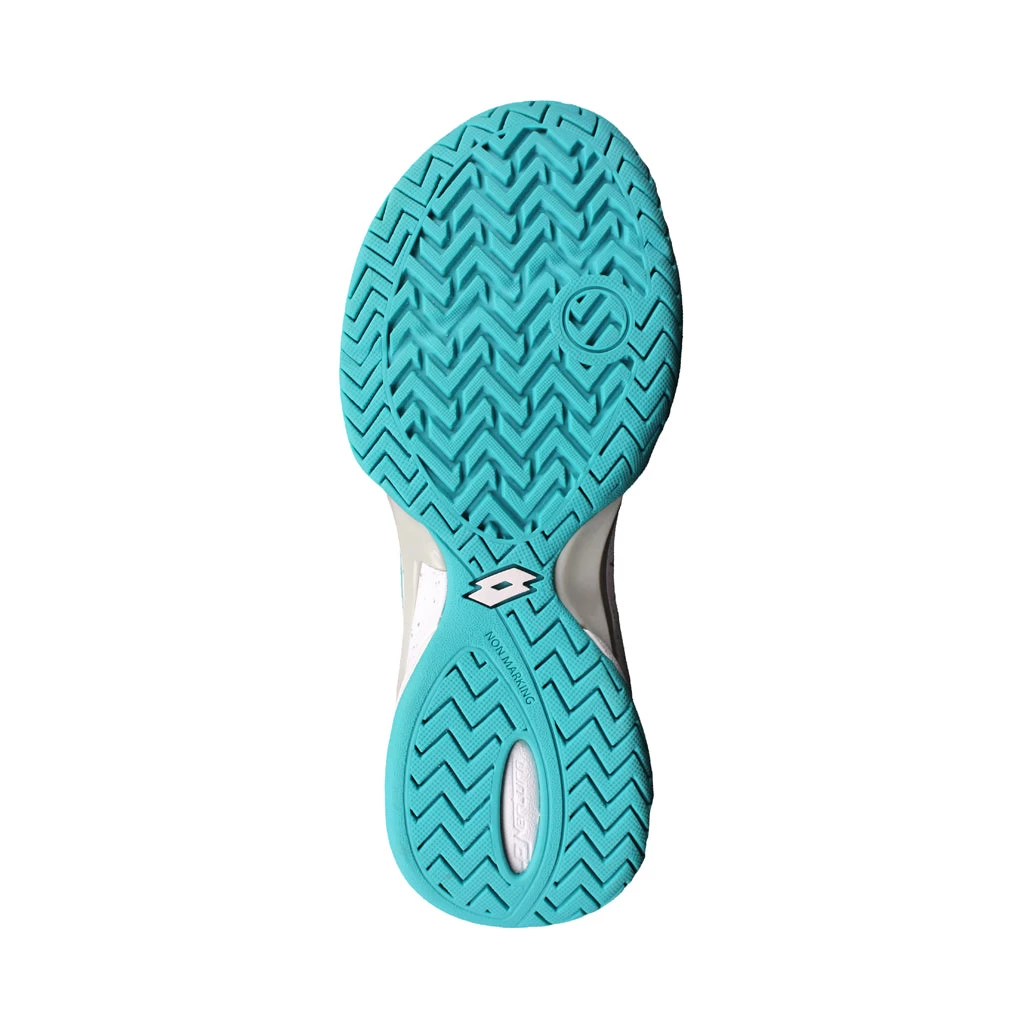 Lotto Mirage 300 Speed Women's Tennis Shoe (Blue/White/Silver) 7 Lotto Mirage 300 Speed Women's Tennis Shoe (Blue/White/Silver) - Image 5