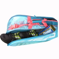 Head Tour Team Combi 6 Pack Racquet Bag (Blue/Pink) 8 Head Tour Team Combi 6 Pack Racquet Bag (Blue/Pink) -Racquet Equipment Shop 283150BLPK 2