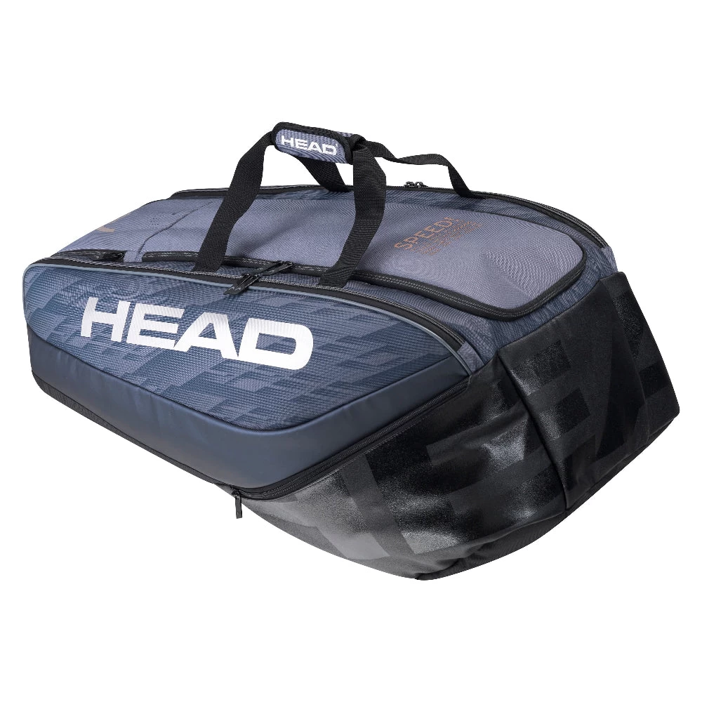 Head Djokovic Monstercombi 12 Racquet Bag (Anthracite/Black) 3 Head Djokovic Monstercombi 12 Racquet Bag (Anthracite/Black)