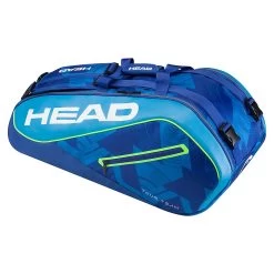 Head Tour Team Supercombi 9 Pack Racquet Bag (Blue)
