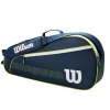 Wilson Junior 3 Pack Bag (Navy/White/Green) 1 Wilson Junior 3 Pack Bag (Navy/White/Green) -Racquet Equipment Shop 2WR8012801001