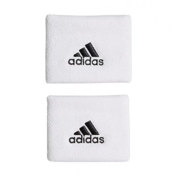 Adidas Tennis Wristband (White/Black) 3 Adidas Tennis Wristband (White/Black)