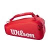 Wilson Super Tour 9 Pack Racquet Bag (Red) 1 Wilson Super Tour 9 Pack Racquet Bag (Red) -Racquet Equipment Shop 46a0ba0fa9b0c5c8b5413a16f0528c84b433e01b WR8010501 1 SUPER TOUR 9PK RD new