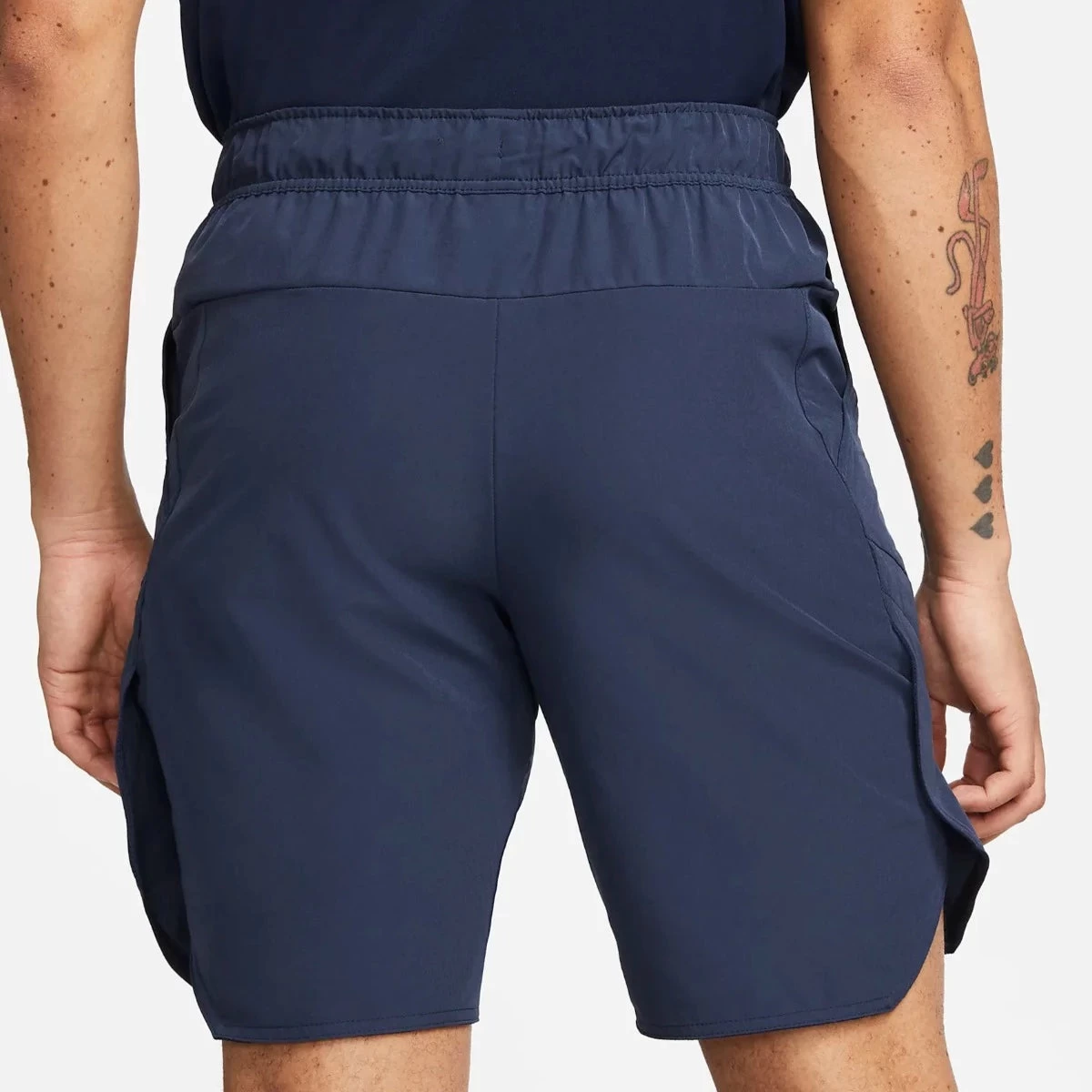 Nike Men's Dri-FIT Advantage 9-inch Short (Obsidian/White) 4 Nike Men's Dri-FIT Advantage 9-inch Short (Obsidian/White) - Image 2