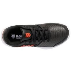 K-Swiss Court Express OMNI Junior Tennis Shoe (Black/White/Orange) 12 K-Swiss Court Express OMNI Junior Tennis Shoe (Black/White/Orange) -Racquet Equipment Shop 86609 060.06