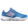K-Swiss Court Express OMNI Junior Tennis Shoe (Blue/Pink/White) -Racquet Equipment Shop 86609 454.00