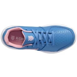 K-Swiss Court Express OMNI Junior Tennis Shoe (Blue/Pink/White) 12 K-Swiss Court Express OMNI Junior Tennis Shoe (Blue/Pink/White) -Racquet Equipment Shop 86609 454.06