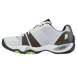 Prince T22.5 Men's Tennis Shoe (White/Green/Black) -Racquet Equipment Shop 8P491149 LATERAL