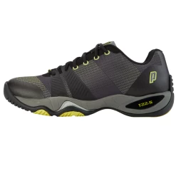 Prince T22.5 Men's Tennis Shoe (Black/Yellow) -Racquet Equipment Shop 8P491293 LATERAL