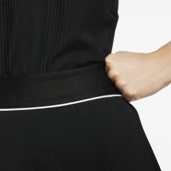Nike Women's Court Dri-Fit Summer Flouncy Skirt (Black/White) 15 Nike Women's Court Dri-Fit Summer Flouncy Skirt (Black/White) -Racquet Equipment Shop 939318 011 PHSYM002 1000