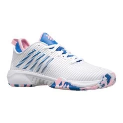 K-Swiss Hypercourt Supreme Women's Tennis Shoe (White/Star Sapphire/Orchid Pink) 14 K-Swiss Hypercourt Supreme Women's Tennis Shoe (White/Star Sapphire/Orchid Pink) -Racquet Equipment Shop 96615 969.01