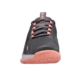 K-Swiss Ultrashot 3 Women's Tennis Shoe (Asphalt/Peach/White) -Racquet Equipment Shop 96988 007.02