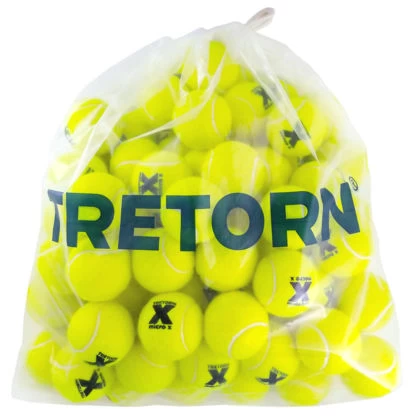 Tretorn Micro-X Pressureless Yellow Tennis Balls - 72 Ball Bag 3 Tretorn Micro-X Pressureless Yellow Tennis Balls - 72 Ball Bag