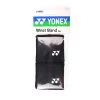 Yonex 3" Wristband 2 Pack (Black) -Racquet Equipment Shop AC489BK