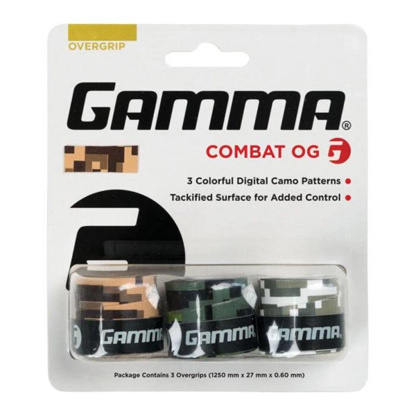 Gamma Combat Overgrip 3 Pack (Camo) 3 Gamma Combat Overgrip 3 Pack (Camo)