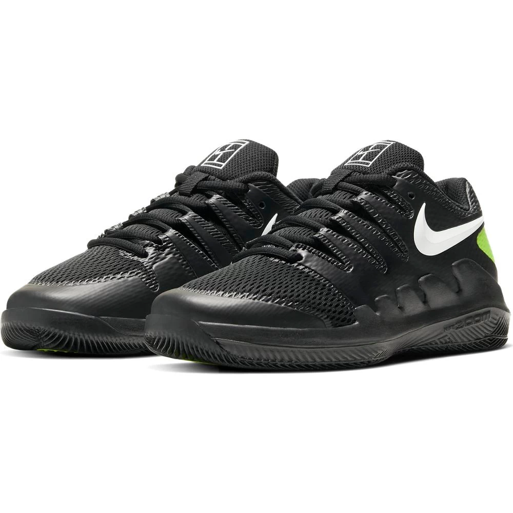 Nike Vapor X Junior Tennis Shoe (Black/White) 4 Nike Vapor X Junior Tennis Shoe (Black/White) - Image 2