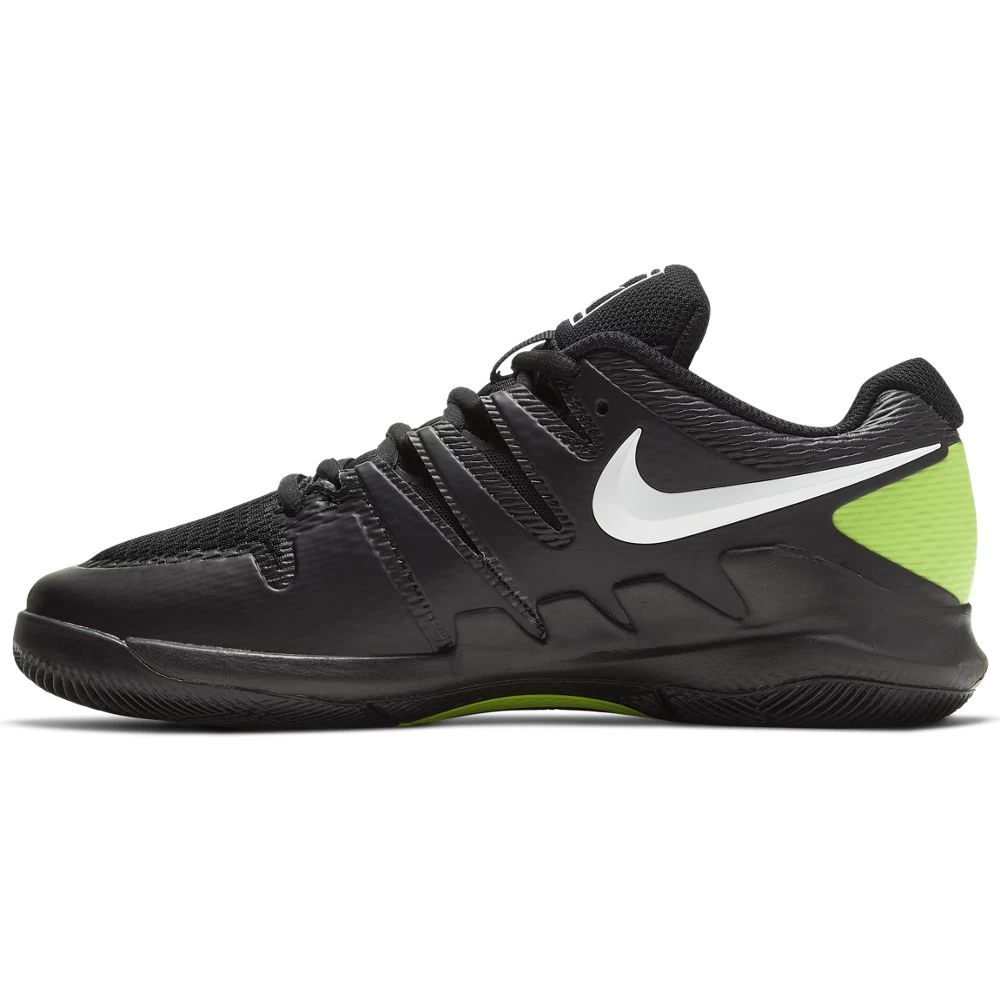 Nike Vapor X Junior Tennis Shoe (Black/White) 8 Nike Vapor X Junior Tennis Shoe (Black/White) - Image 6