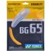 Yonex BG 65 Badminton String (Orange) -Racquet Equipment Shop BG6510OR BG 65 Orange