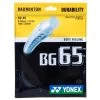 Yonex BG 65 Badminton String (Black) 1 Yonex BG 65 Badminton String (Black) -Racquet Equipment Shop BG65Black