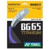 Yonex BG 65Ti Badminton String (Blue) 1 Yonex BG 65Ti Badminton String (Blue) -Racquet Equipment Shop BG65TIBlue