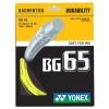 Yonex BG 65 Badminton String (Yellow) -Racquet Equipment Shop BG65Yellow