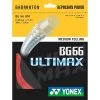 Yonex BG 66 Ultimax Badminton String (Red) 1 Yonex BG 66 Ultimax Badminton String (Red) -Racquet Equipment Shop BG66URed