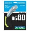 Yonex BG 80 Badminton String (Yellow) -Racquet Equipment Shop BG80Yellow