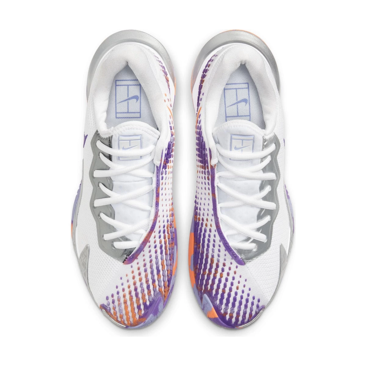 Nike Air Zoom Vapor Cage 4 Women's Tennis Shoe (White/Purple) 6 Nike Air Zoom Vapor Cage 4 Women's Tennis Shoe (White/Purple) - Image 4