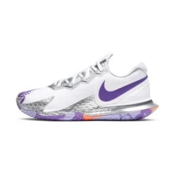 Nike Air Zoom Vapor Cage 4 Women's Tennis Shoe (White/Purple) 20 Nike Air Zoom Vapor Cage 4 Women's Tennis Shoe (White/Purple) -Racquet Equipment Shop CD0431 103 PHSLH000 3144