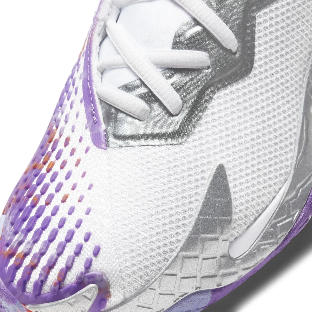 Nike Air Zoom Vapor Cage 4 Women's Tennis Shoe (White/Purple) 9 Nike Air Zoom Vapor Cage 4 Women's Tennis Shoe (White/Purple) - Image 7