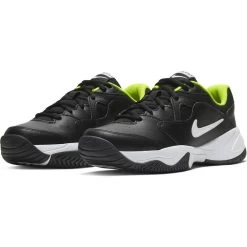 Nike Court Lite 2 Junior Tennis Shoe (Black/White) 14 Nike Court Lite 2 Junior Tennis Shoe (Black/White) -Racquet Equipment Shop CD0440 007 PHCFH001 1000