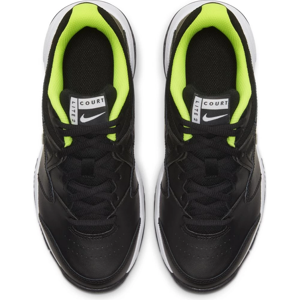 Nike Court Lite 2 Junior Tennis Shoe (Black/White) 6 Nike Court Lite 2 Junior Tennis Shoe (Black/White) - Image 4