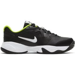 Nike Court Lite 2 Junior Tennis Shoe (Black/White)
