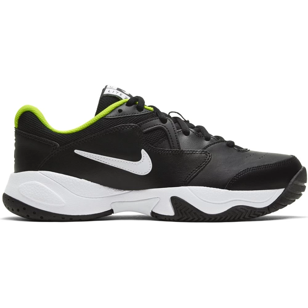 Nike Court Lite 2 Junior Tennis Shoe (Black/White) 3 Nike Court Lite 2 Junior Tennis Shoe (Black/White)