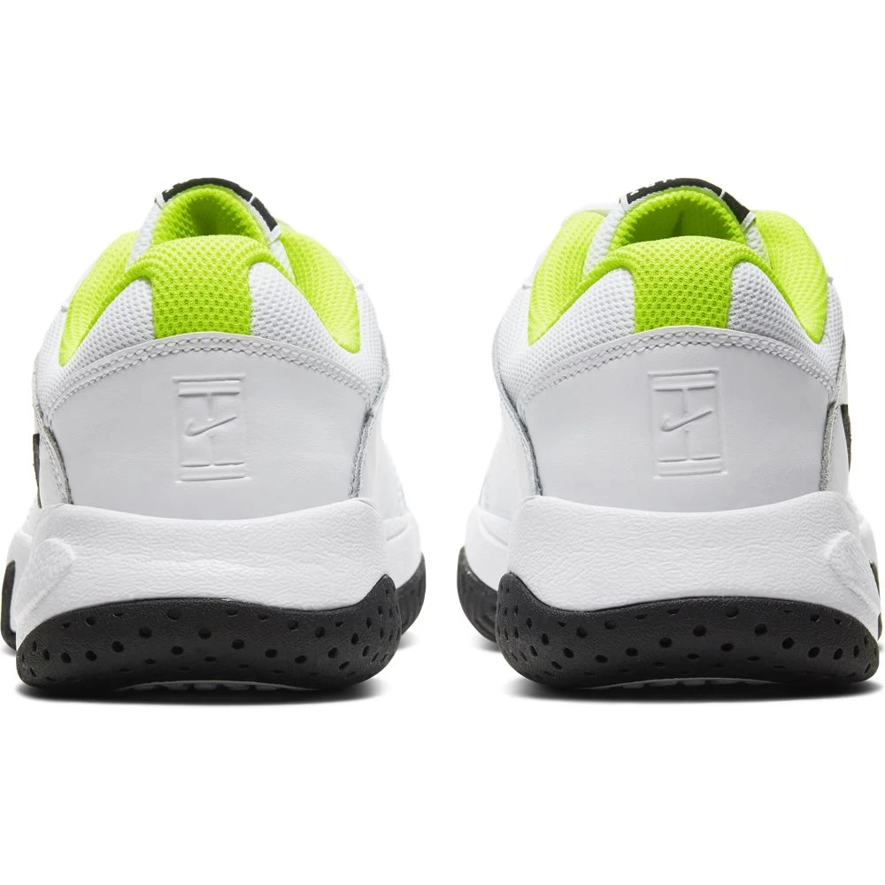 Nike Court Lite 2 Junior Tennis Shoe (White/Black/Green) 5 Nike Court Lite 2 Junior Tennis Shoe (White/Black/Green) - Image 3