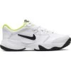 Nike Court Lite 2 Junior Tennis Shoe (White/Black/Green) -Racquet Equipment Shop CD0440 104 PHSRH000 1000