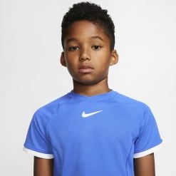 Nike Boy's Court Dri-Fit Top (Blue) -Racquet Equipment Shop CD6131 480 PHSYM001 1000