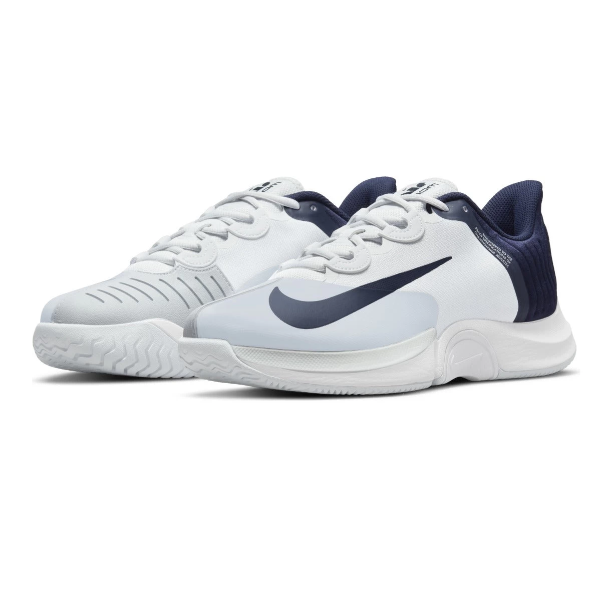 Nike Air Zoom GP Turbo Men's Tennis Shoe (Platinum/Obsidian) 9 Nike Air Zoom GP Turbo Men's Tennis Shoe (Platinum/Obsidian) - Image 7