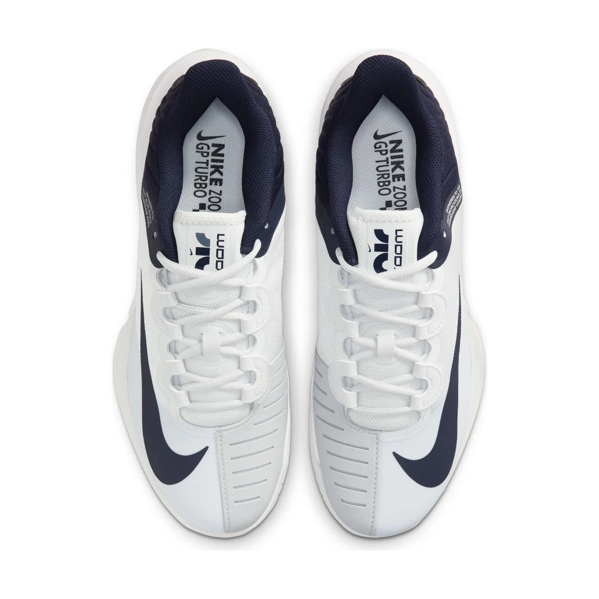 Nike Air Zoom GP Turbo Men's Tennis Shoe (Platinum/Obsidian) 8 Nike Air Zoom GP Turbo Men's Tennis Shoe (Platinum/Obsidian) - Image 6