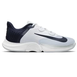 Nike Air Zoom GP Turbo Men's Tennis Shoe (Platinum/Obsidian)