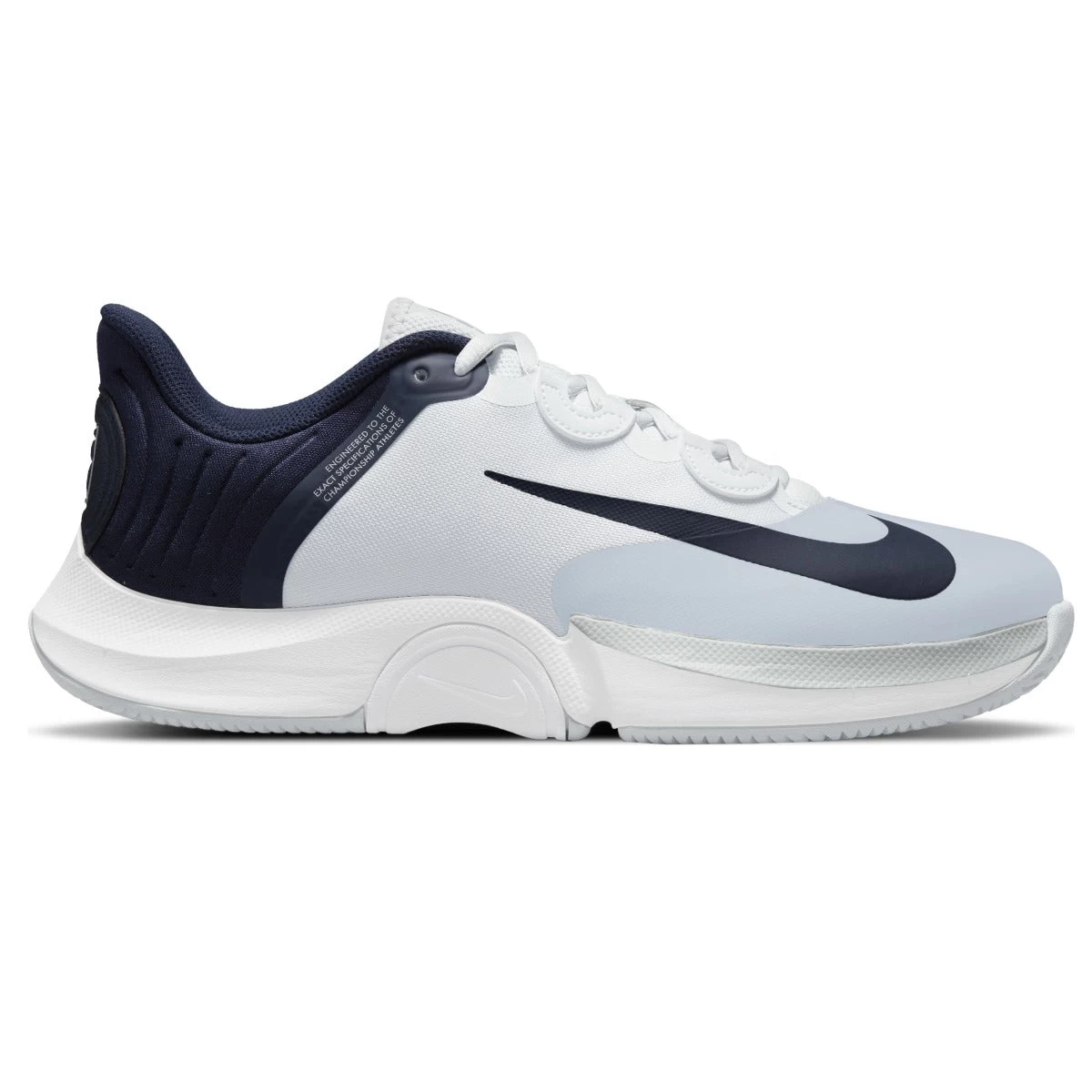 Nike Air Zoom GP Turbo Men's Tennis Shoe (Platinum/Obsidian) 3 Nike Air Zoom GP Turbo Men's Tennis Shoe (Platinum/Obsidian)