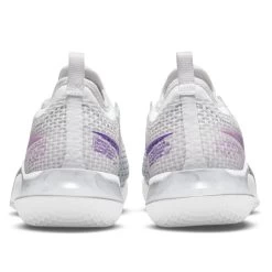 Nike React Vapor NXT Women's Tennis Shoe (Light Grey/Purple/Fuchsia) -Racquet Equipment Shop CV0742 024 PHCBH000 3144