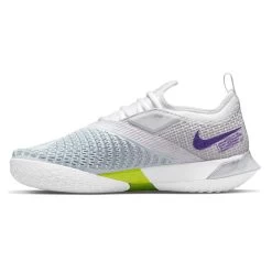 Nike React Vapor NXT Women's Tennis Shoe (Light Grey/Purple/Fuchsia) -Racquet Equipment Shop CV0742 024 PHSLH001 3144