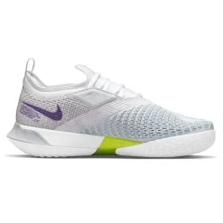 Nike React Vapor NXT Women's Tennis Shoe (Light Grey/Purple/Fuchsia) -Racquet Equipment Shop CV0742 024 PHSRH001 3144