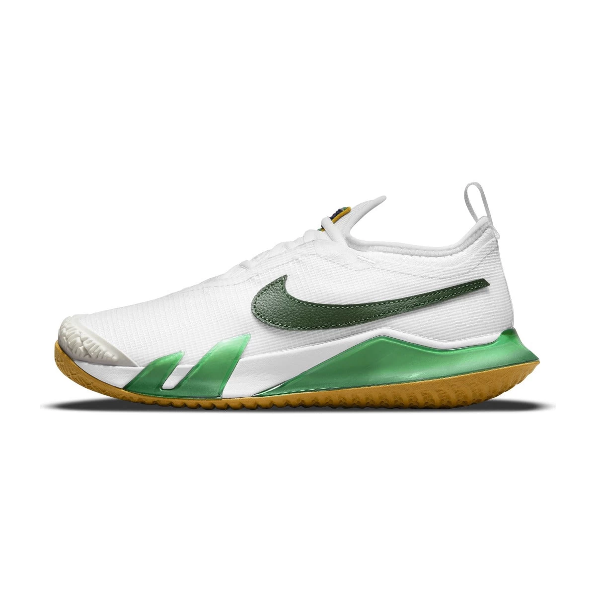 Nike React Vapor NXT Women's Tennis Shoe (White/Gold/Green) 11 Nike React Vapor NXT Women's Tennis Shoe (White/Gold/Green) - Image 9